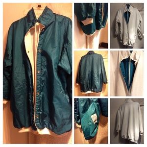 Nylon/Terry cloth windbreaker/jacket